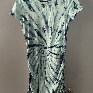 PINK Victoria's Secret Tie-Dye Spiral Dress